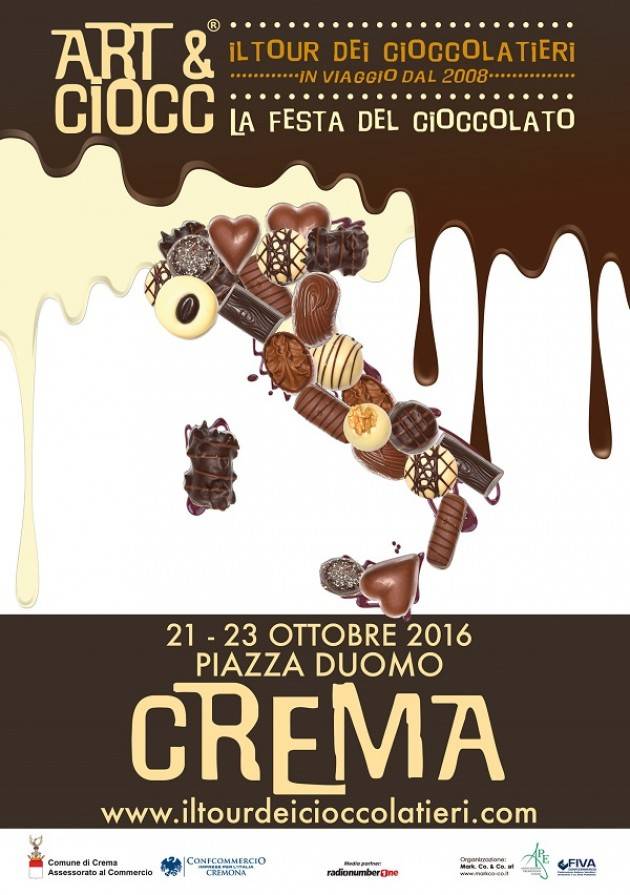 Art & Ciocc In piazza Duomo a Crema: 21, 22, 23 ottobre 2016