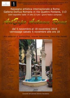 ArtExpo Autumn Rome - Si inaugura sabato 5 novembre