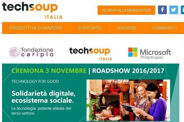 Cremona, Technology for Good 2016: il TechSoup Tour si ferma in città