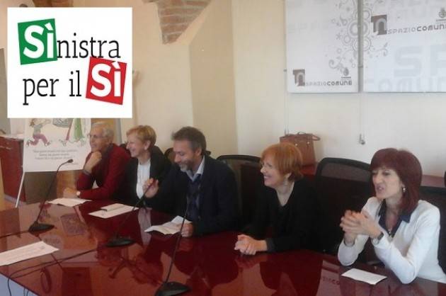 (Video) Cremona Virgilio,Ruggeri,Fontana,Cavazzini e Frassi presentano  la ‘Sinistra per il SI’
