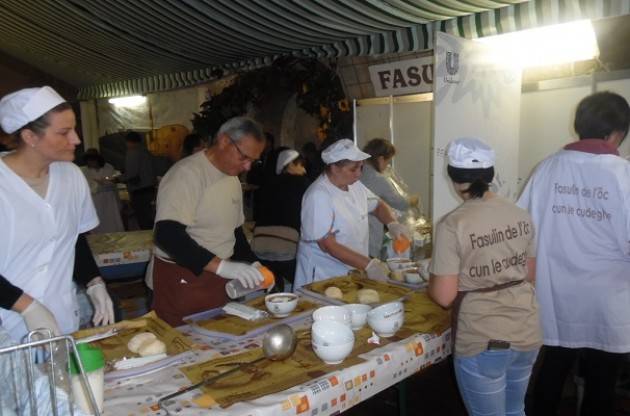 Fasulin Pizzighettone, grande successo.