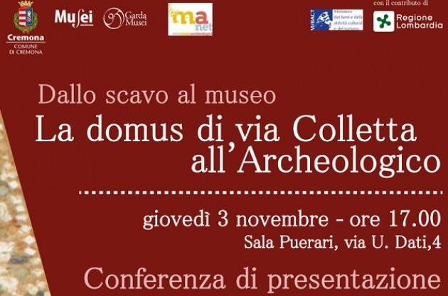 Presentazione della Domus di Via Coletta a Cremona