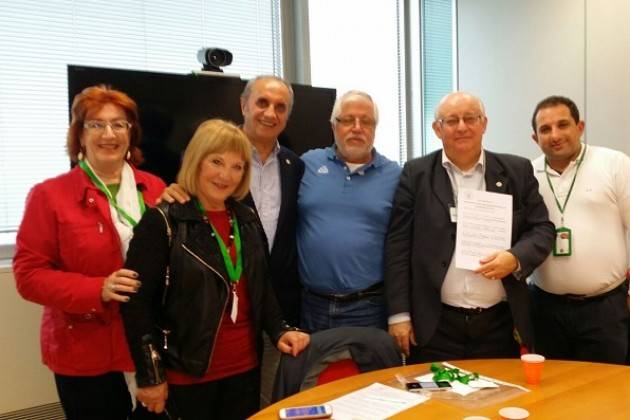 Patto di collaborazione tra Filitalia International e la Fasi  ( Federazione delle Associazioni dei Siciliani in Lombardia) .