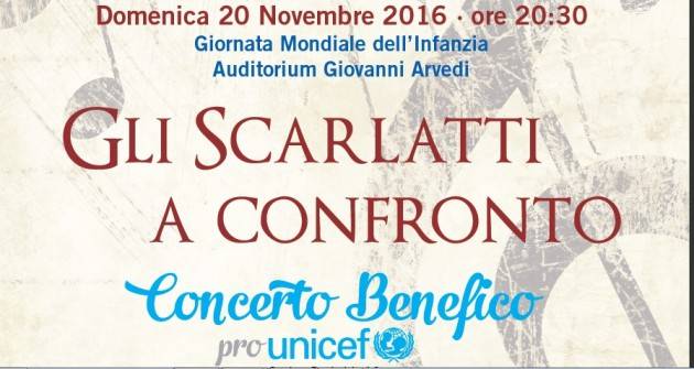 Cremona concerto benefico pro- UNICEF