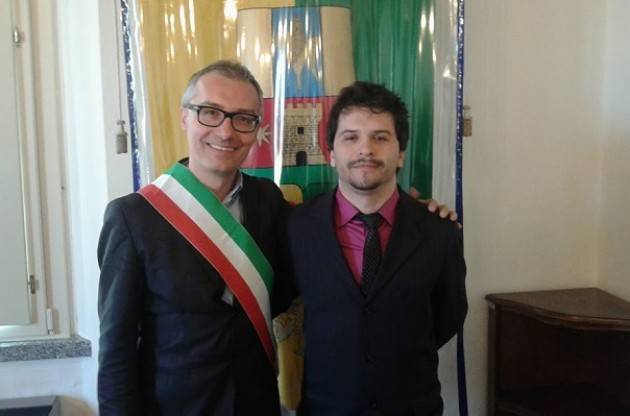 Diego Sottili italo-basiliano  incontra il sindaco di Torricella terra natia del suo bisnonno di  Gian Carlo Storti