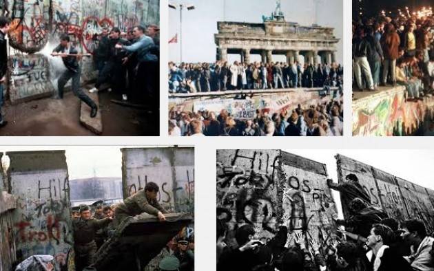AccaddeOggi  9 novembre 1989 Cadeva il muro di Berlino