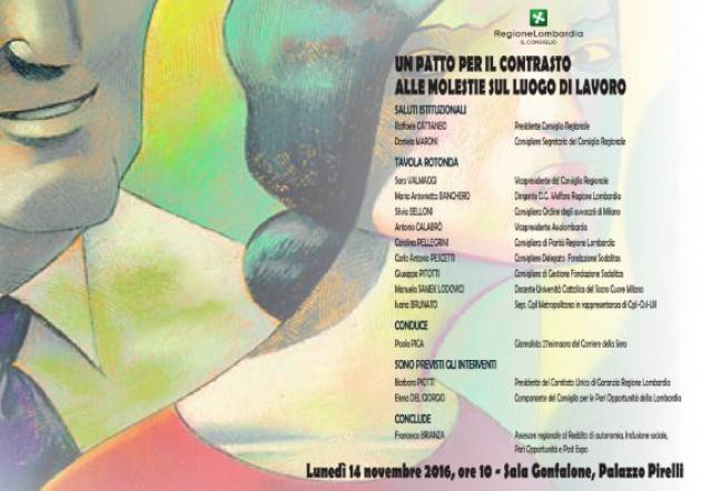 Milano Un patto per il contrasto alle molestie sul luogo di lavoro