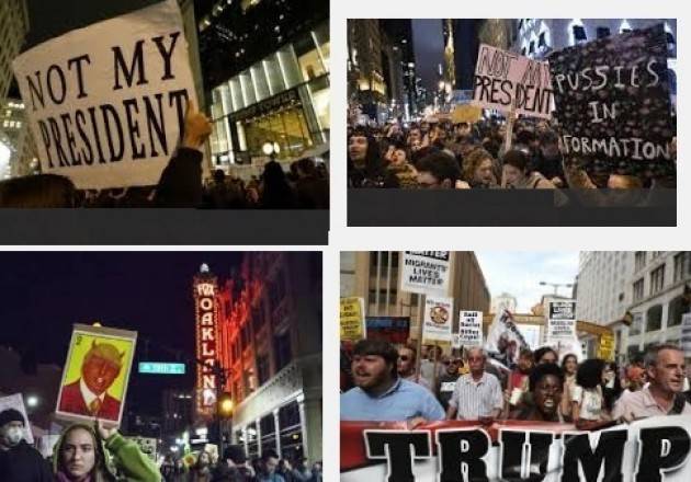 Le proteste contro la elezione di Trump sono democratiche? Di Gian Carlo Storti