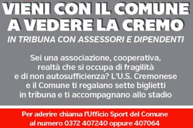 Cremona, torna l’iniziativa ‘Vieni con il Comune a vedere la Cremo’