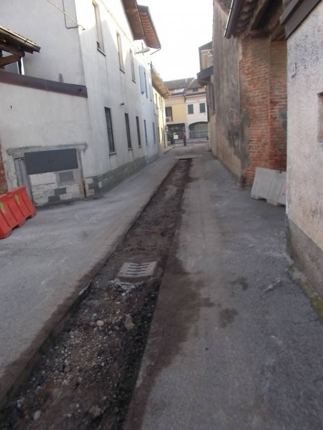 Offanengo, Padania Acque S.p.A.: lavori alla rete fognaria di vicolo Moretti