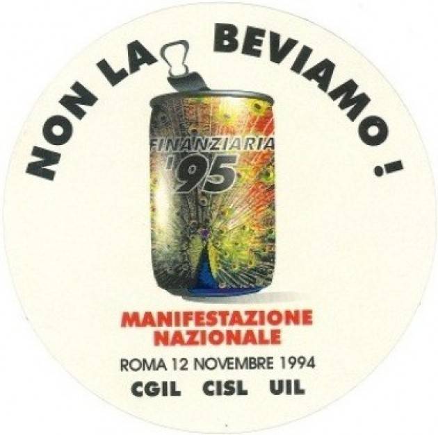 AccaddeOggi  12 novembre 1994 – Manifestazione a Roma Circa 1,5mil manifestano contro il primo Governo Berlusconi