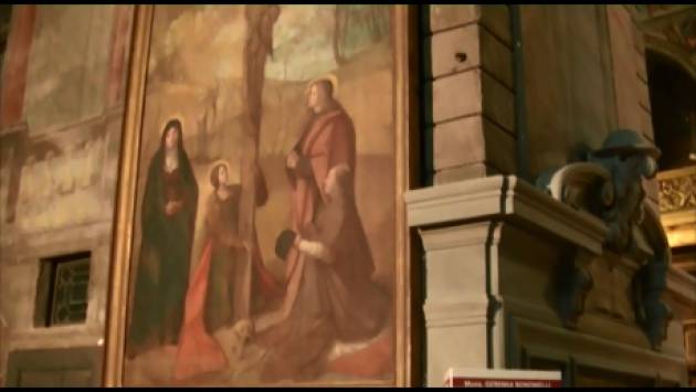 (Video) Ritrovato splendor Coop Lombardia restaura un quadro della Cattedrale di Cremona