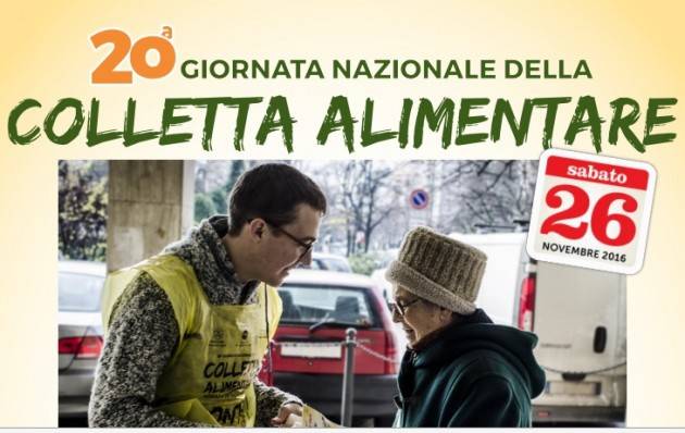 Colletta Alimentare  del prossimo 26 novembre 2016