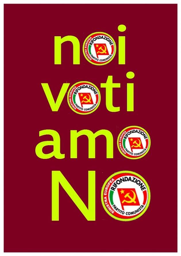 Cremona Rifondazione Comunista organizza incontro per NO con NANDO MAINARDI