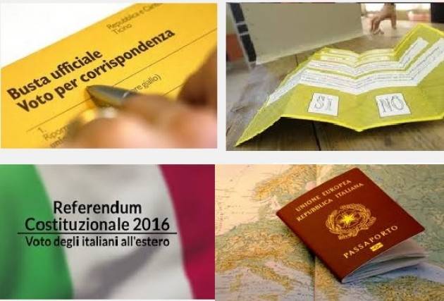 Referendum Insomma all’estero il voto non è segreto? Di Gian Carlo Storti