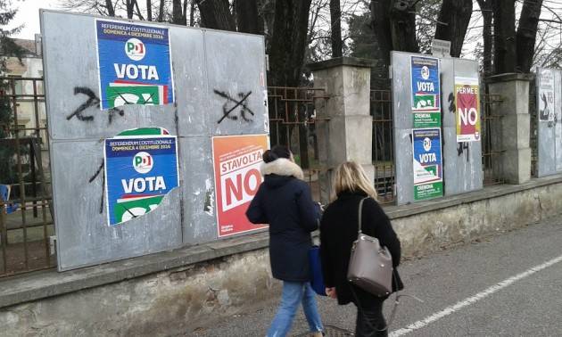 Referendum Ore 24. Anche a Cremona prevale il NO .Matteo Piloni ammette la sconfitta 