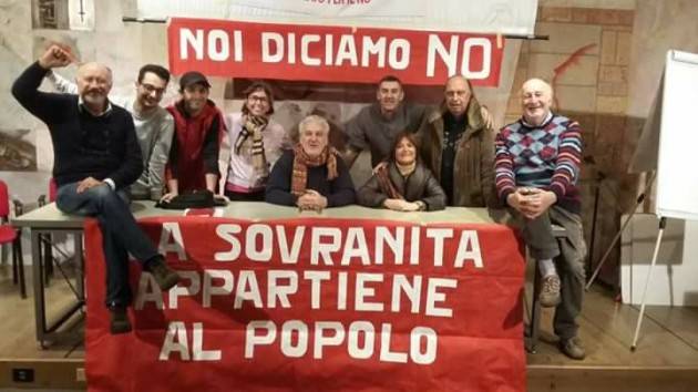 Crema Rifondazione Comunista contenta per la vittoria del NO  al Referndum