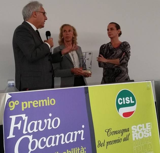 Premio Cisl ‘Flavio Cocanari’ ad AISM