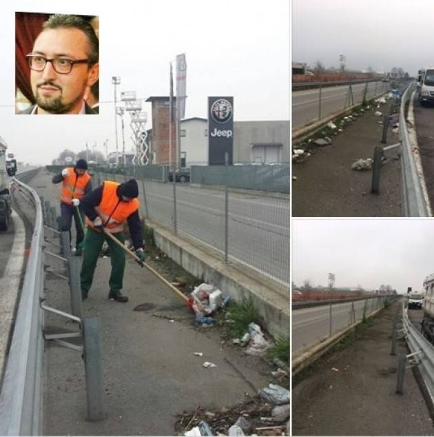 Crema Conclusa la prima operazione di pulizia della Paullese Dichiarazione di Matteo Piloni