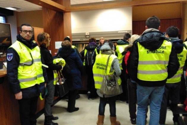 Crema Studenti disabili a scuola di educazione stradale con la Polizia Locale