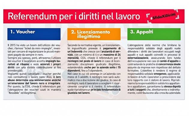 Cgil Referendum Il 2017 può essere l'anno del lavoro