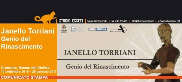 Janello Torriani vi aspetta a Cremona