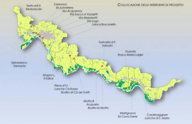 Cremona 'Dal Morbasco al Po, Paesaggi in rete' il titolo del progetto finanziato da Fondazione Cariplo