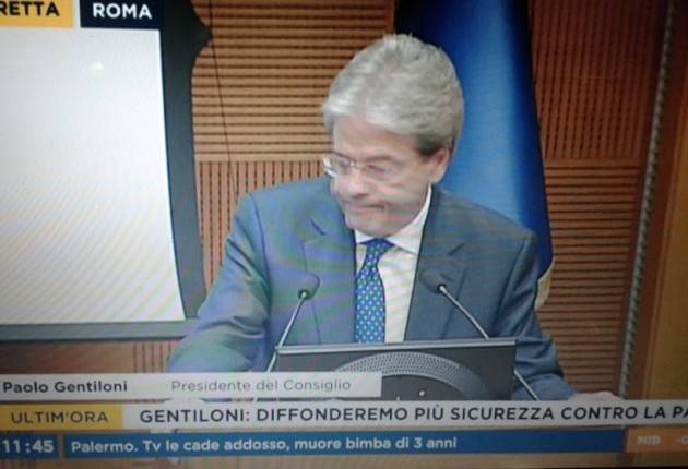 Conferenza stampa di Gentiloni di fine anno:Un errore cancellare il lavoro del governo Renzi