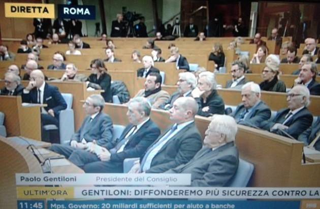 Conferenza stampa di Gentiloni di fine anno:Un errore cancellare il lavoro del governo Renzi