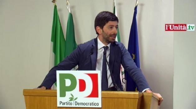 Roberto Speranza (Pd) : ‘Dobbiamo ricucire la frattura con il mondo della scuola’