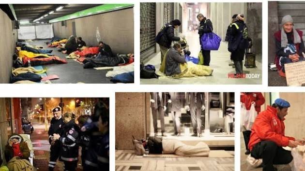 Milano. Morte senza tetto Il clochard non era conosciuto dai Servizi Sociali.