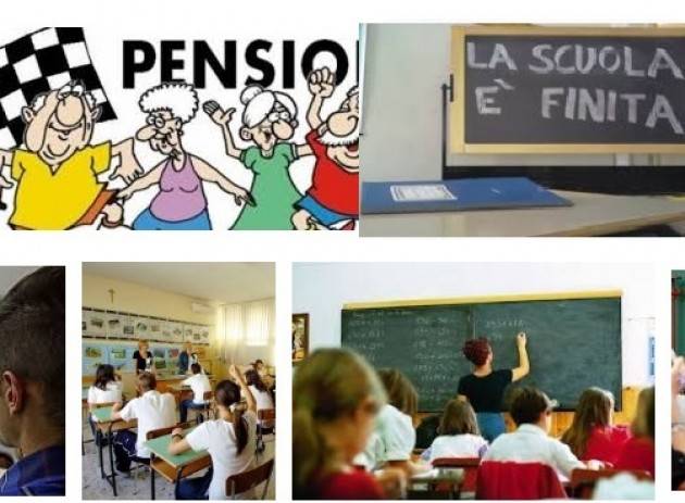  Scuola I docenti ed il  personale ATA possono accedere alla pensione anticipata