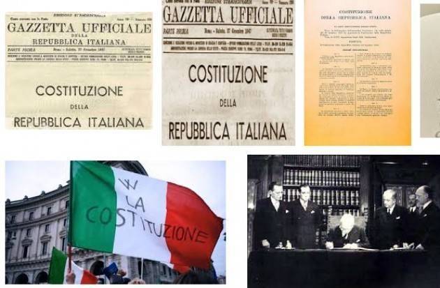 (Video) La mostra 'Sentiero  della Costituzione' esposta nella scuola APC  Cremona