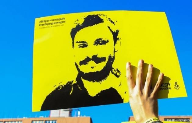 Amnesty Migliaia  di persone in piazza nella 24 città per Giulio Regeni