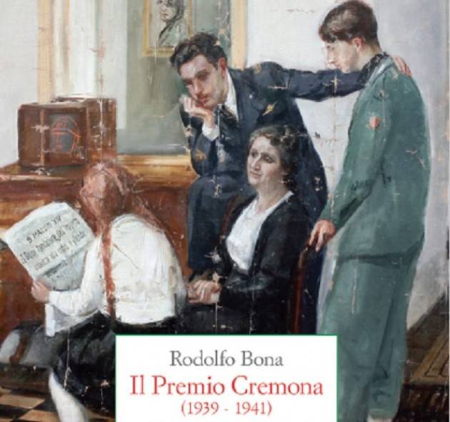 Rodolfo Bona presenta il suo libro Il Premio Cremona (1939 - 1941) Opere e protagonisti