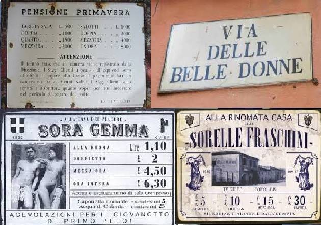 AccaddeOggi  29 gennaio 1958 - Entra in vigore la Legge Merlin, che abolisce le case di tolleranza in Italia