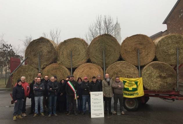 ‘Fieno in dono alle stalle colpite dal terremoto’ A Paderno Ponchielli agricoltori campioni di solidarietà