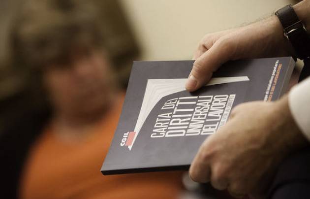 Cgil Lavoro La Carta dei diritti arriva in Parlamento