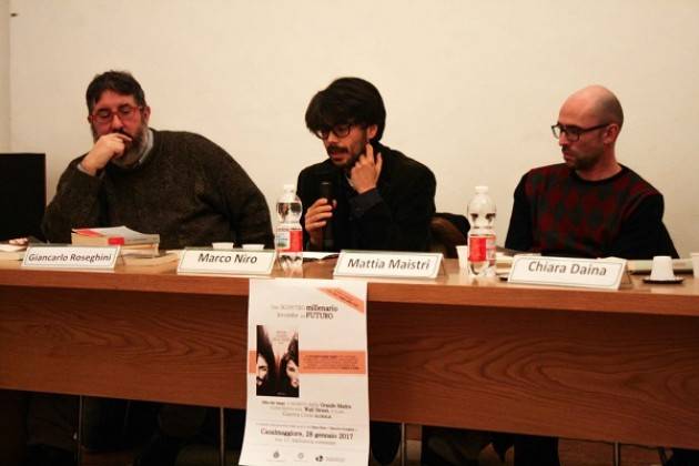 Il romanzo di Tersite Rossi, ‘I Signori della Cenere’ è stato presentato a Casalmaggiore e Persichello .