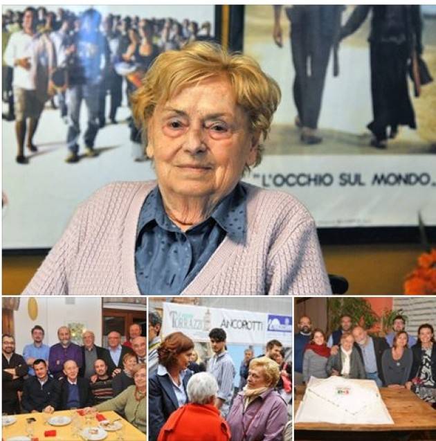 Oggi si è svolto il funerale di Francesca Marazzi Il saluto di Bonaldi e di altri amici e compagni