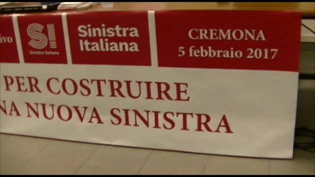 (Video) Cremona Congresso fondativo Sinistra Italiana Eletti i delegati 