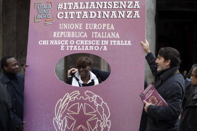 Cgil Iniziativa In piazza per la legge sulla cittadinanza