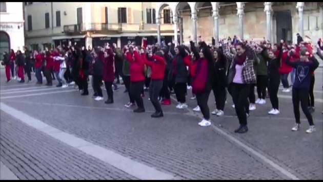 (Video)  Straordinario successo a Cremona del flash mob  ONE BILLION RISING 2017