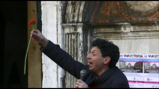 (Video)  Straordinario successo a Cremona del flash mob  ONE BILLION RISING 2017