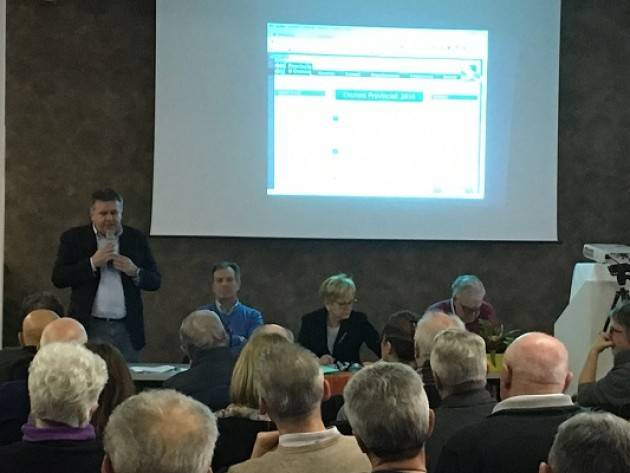 Auser Le conclusioni del congresso del Comprensorio di Cremona Guido Bussi confermato Presidente