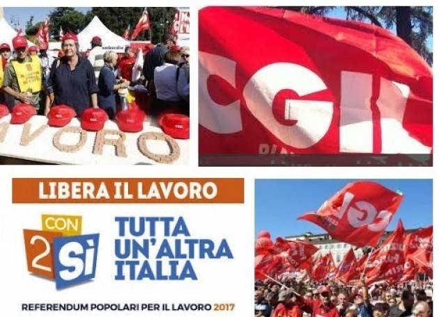 Cgil #Con2Sì Referendum: Camusso, unificare voto con amministrative