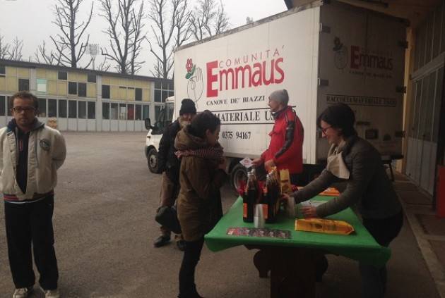 Cremona Centro di riuso Emmaus , dopo 4 mesi un successo