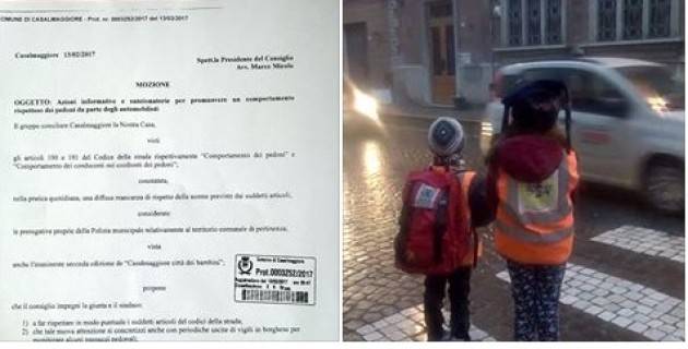 Casalmaggiore I bambini hanno il diritto di camminare sicuri  di  Annamaria Piccinelli