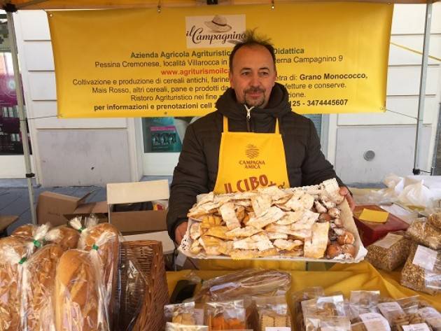 Coldiretti Cremona Oggi alla festa di Carnevale con il Mercato Campagna Amica