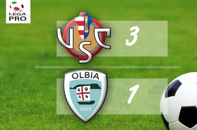 Olbia-Cremonese (1-3) Un'altra vittoria in trasferta, la seconda consecutiva. Di Giorgio Barbieri